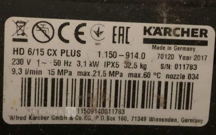 KARCHER HD6/15  33MAM12026