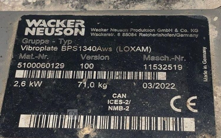 WACKER NEUSON   30MAM12026