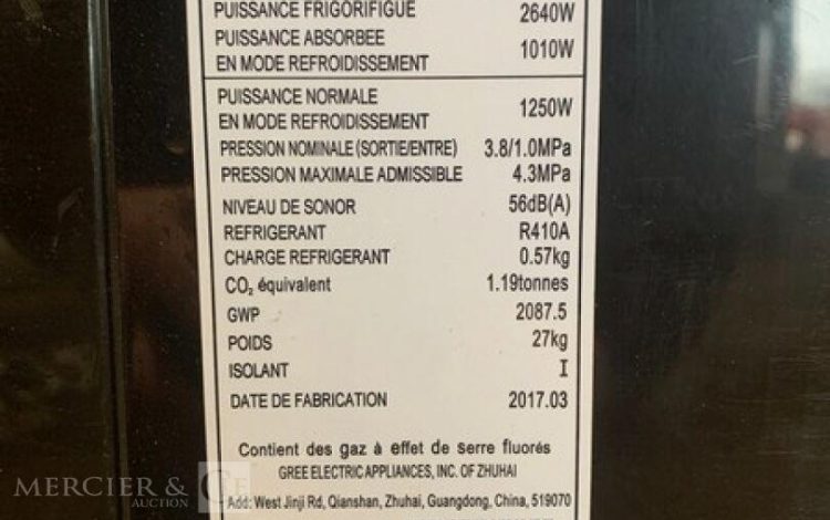 GREE GPC09AI-K3NNC6D  26MAM12026