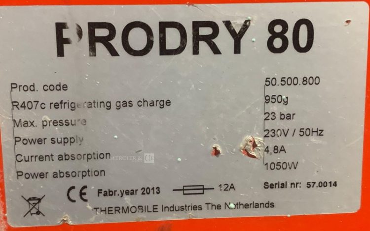 THERMOBILE PRODRY 80  25MAM12026