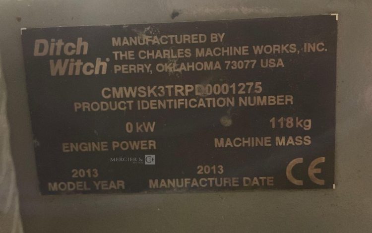 DITCH WITCH SK3TR  19MAM12026