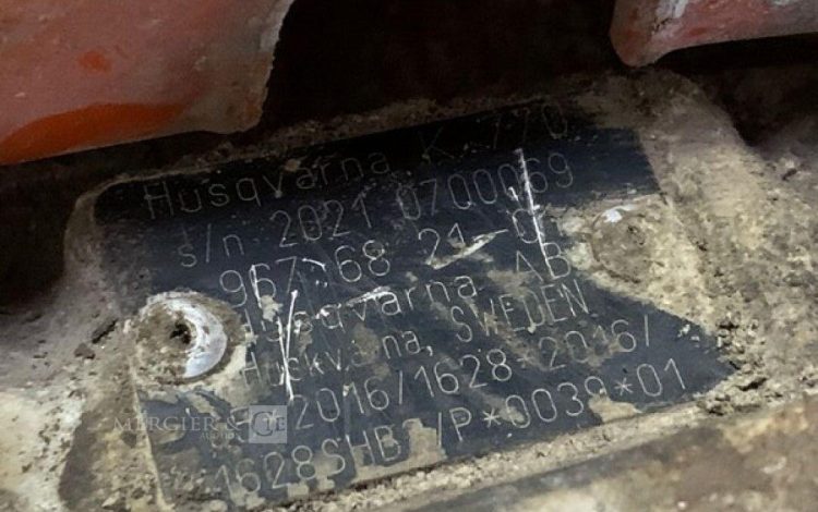 HUSQVARNA K770  10MAM12026