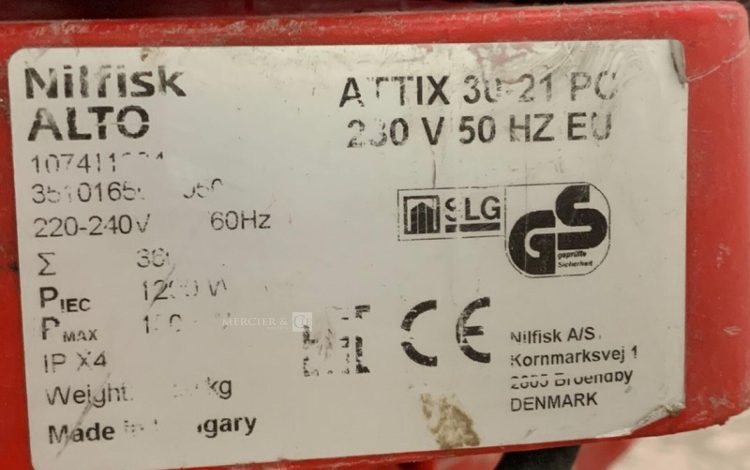 NILFISK ALTO ALTO / ATTIX 30-21 PC  8MAM12026