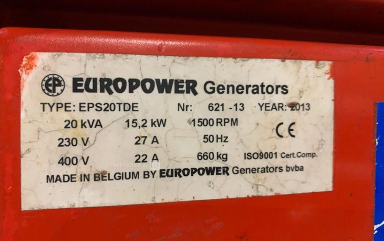 EUROPOWER EPS20TDE  5771