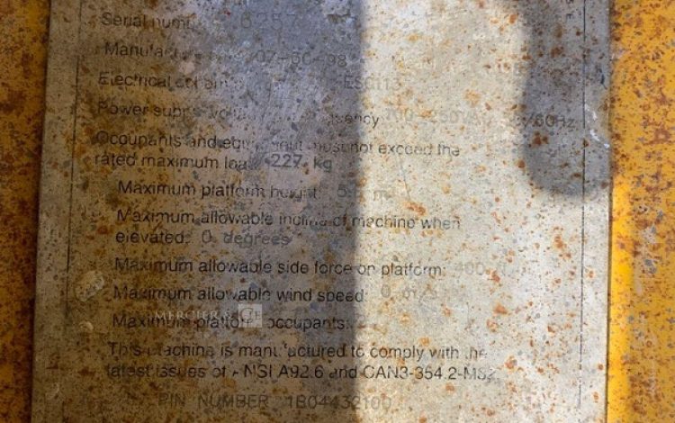 GENIE GS1930  CE08A935