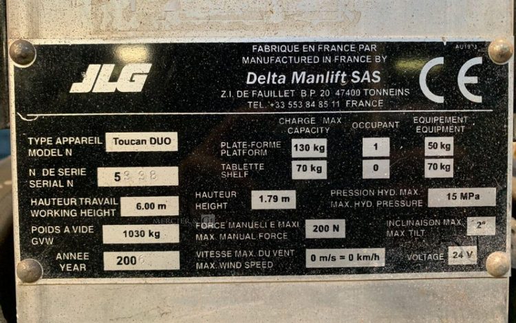 JLG TOUCAN DUO  VE06A2489