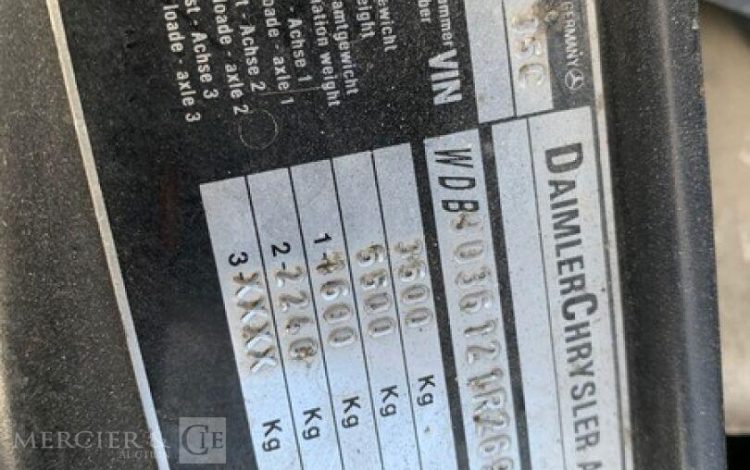 MERCEDES MERCEDES SPRINTER / MULTITEL 220 ALU  VL22A2089