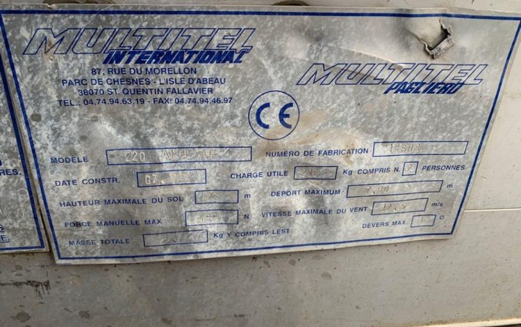 MERCEDES MERCEDES SPRINTER / MULTITEL 220 ALU  VL22A2089