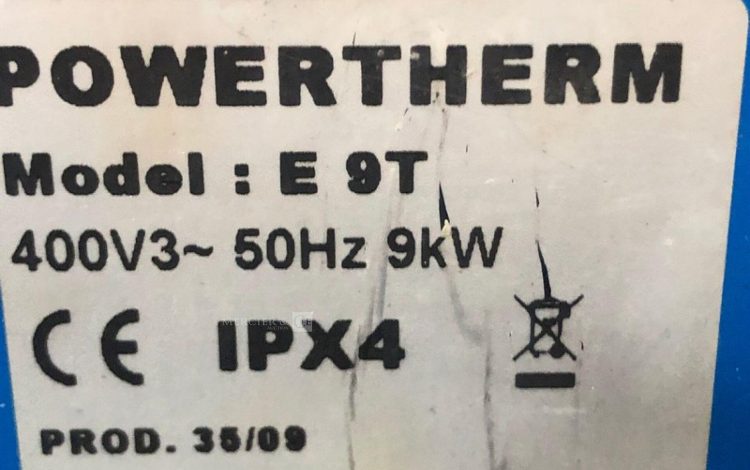 POWERTHERM E9T  SLTA008106