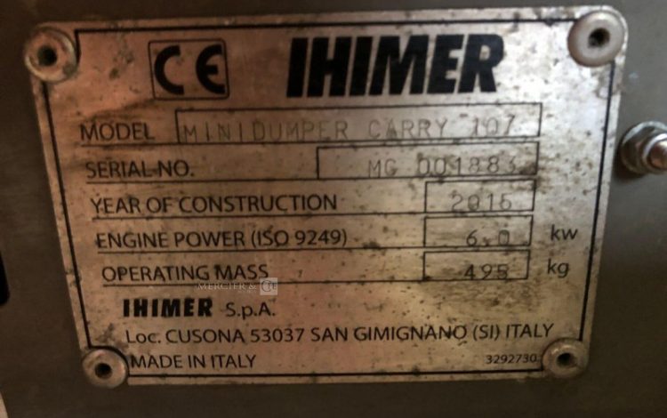 IHIMER CARRY 107 ESS  62MAM12026