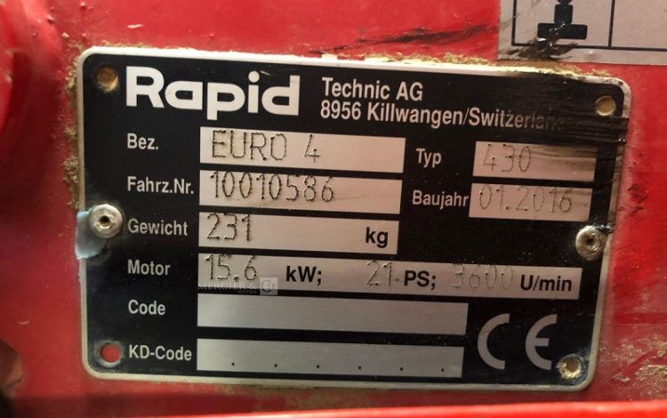 RAPID 430 / EURO 4  55MAM12026
