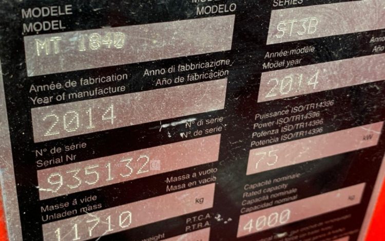 MANITOU MT1840  161144