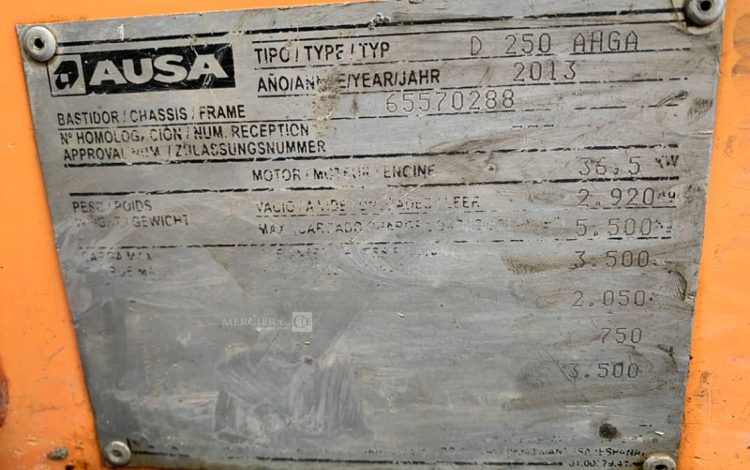 AUSA D250 AHGA  108152