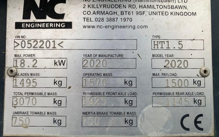 NC ENGINEERING HT1,5  108192