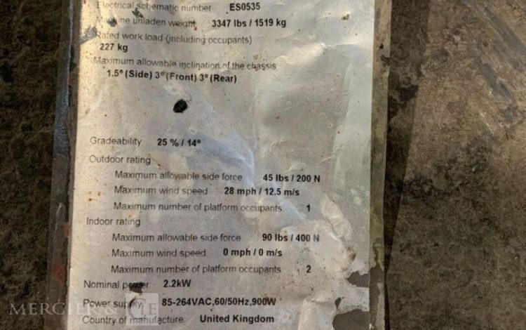 GENIE GS-1932  05SE08143