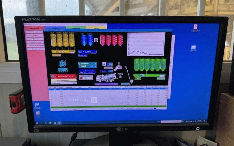 IMER CENTRALE A BETON COMPLETE – IMER DE 2020 – MATERIEL SUR DESIGNATION (76) ROUEN  CABIMER