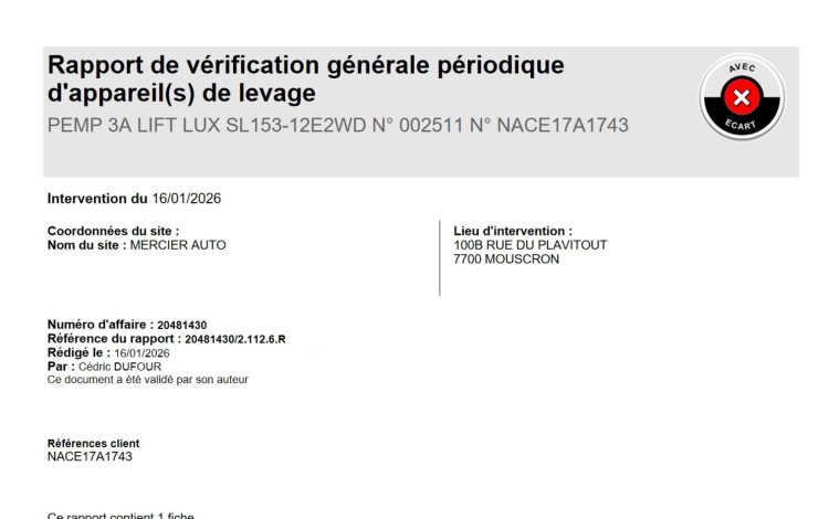 LIFTLUX SL153- 12E2WD  CE17A1743