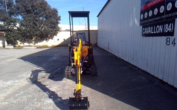 HIGHTOP MICROPELLE HT10 SUR CHENILLES DIESEL 1T – ANNEE 2025 – MATERIEL NEUF JAUNE 48315