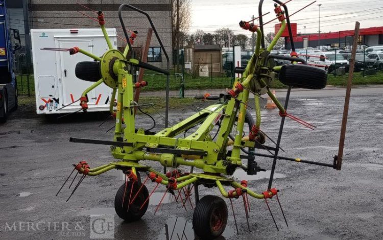 CLAAS FANEUSE PORTEE VOLTO 45 – 4 TOUPIES – ANNEE 2018  601506