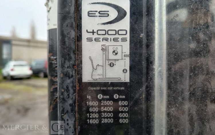 CROWN GERBEUR – ES4000-1,6 TT – CAPACITE : 1,6 TONNES – ANNEE 2020  5A170640