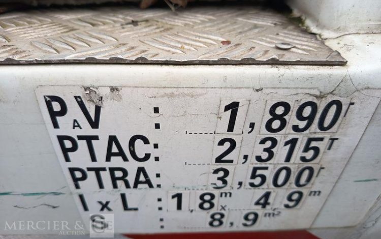 FIAT SCUDO AVEC NACELLE FRANCE ELEVATEUR TOPY 8 – 2394 HEURES – ANNEE 2001  904ALF59