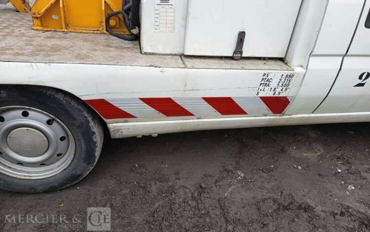 FIAT SCUDO AVEC NACELLE FRANCE ELEVATEUR TOPY 8 – 2394 HEURES – ANNEE 2001  904ALF59