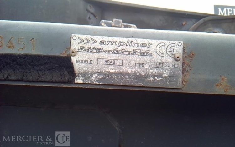 DAF CF 85.410 GRUE AMPLIROLL 6X2  AB-034-SL