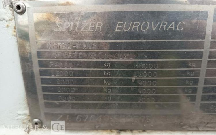 SPITZER EU CITERNE PULVE  AJ-172-JQ