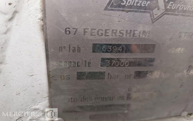 SPITZER EU CITERNE PULVE  AJ-172-JQ