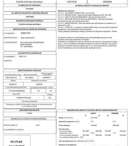 RENAULT TWINGO DCI BLEU BS-073-KZ