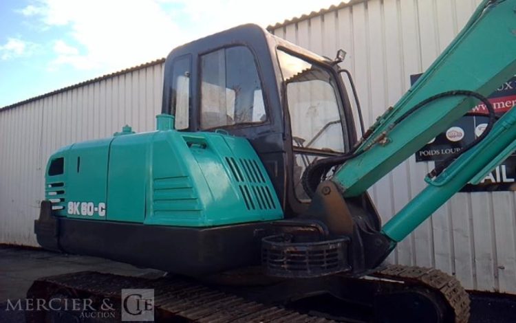 KOBELCO MINI PELLE SK60-C 6T 7704H AN2012  C3611