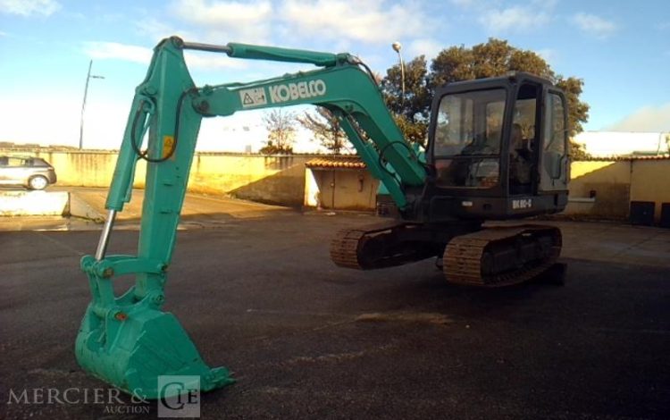 KOBELCO MINI PELLE SK60-C 6T 7704H AN2012  C3611