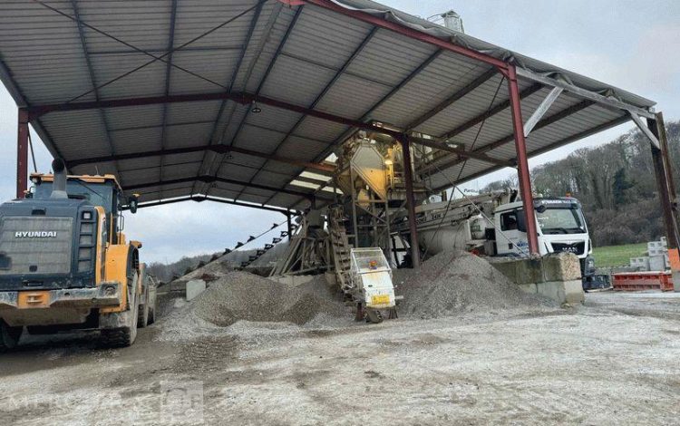 IMER CENTRALE A BETON COMPLETE – IMER DE 2020 – MATERIEL SUR DESIGNATION (76) ROUEN  CABIMER