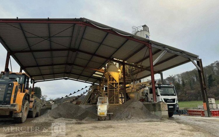 IMER CENTRALE A BETON COMPLETE – IMER DE 2020 – MATERIEL SUR DESIGNATION (76) ROUEN  CABIMER