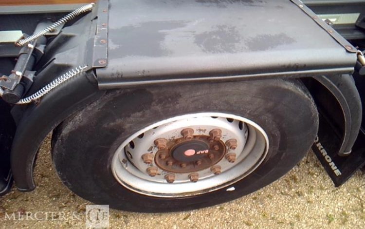 GENERIQUE SEMI REMORQUE PORTE CONTAINER 3 ESSIEUX PTAC38T GRIS CK-835-PC