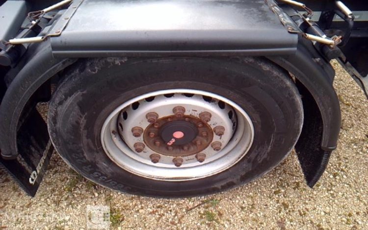 GENERIQUE SEMI REMORQUE PORTE CONTAINER 3 ESSIEUX PTAC38T GRIS CK-835-PC