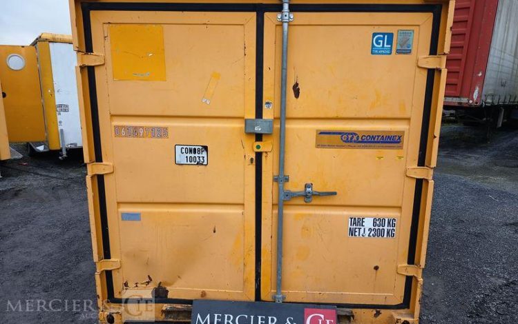 CONTAINEUR DE STOCKAGE 8 PIEDS  CON010033