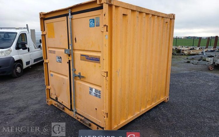 CONTAINEUR DE STOCKAGE 8 PIEDS  CON010033