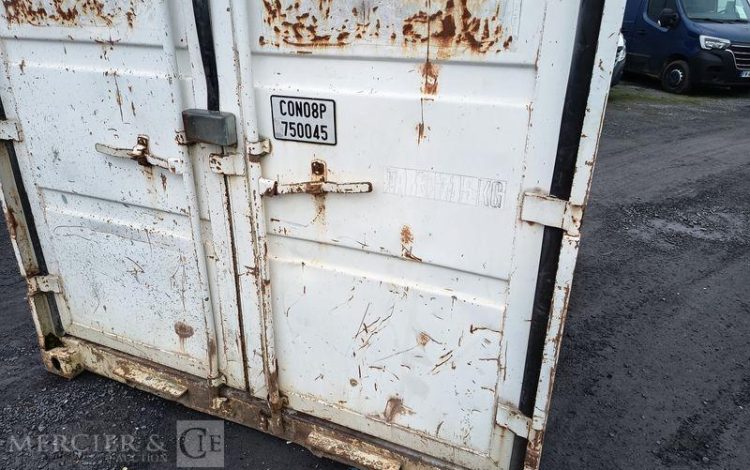 CONTENEUR DE STOCKAGE 8 PIEDS  CON750045