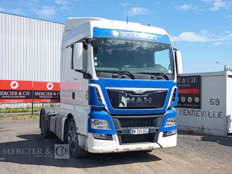 MAN BLANC TGX 18.480 - PTRA : 44 TONNES - DIESEL - 498848 KMS - — occasion 2015