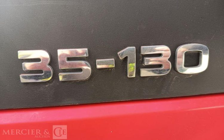 IVECO 35C13 BENNE DOUBLE CABINE – DIESEL – 132952 KMS – ANNEE 2015 ROUGE DQ-605-KR