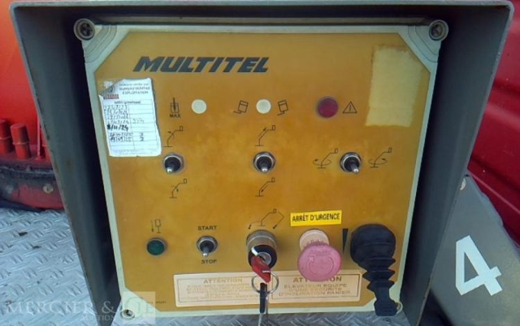 MULTITEL 35-110 NACELLE SUR VL MULTITEL 160 ALU 16M 4327H ROUGE DS-584-CW