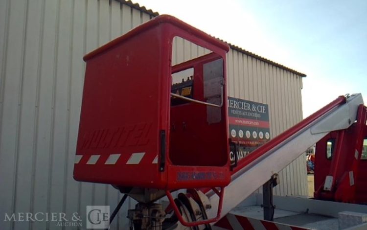 MULTITEL 35-110 NACELLE SUR VL MULTITEL 160 ALU 16M 4327H ROUGE DS-584-CW