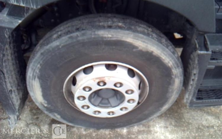 RENAULT C 380 PLATEAU GRUE RIDELLES 6X2 PTAC 26T BLANC DT-340-YL