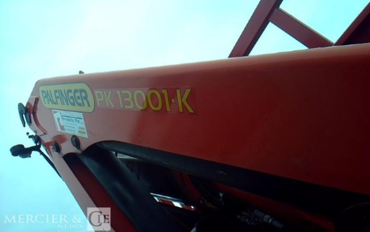 RENAULT C 380 PLATEAU GRUE RIDELLES 6X2 PTAC 26T BLANC DT-340-YL