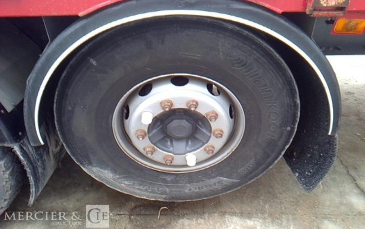 RENAULT C 380 PLATEAU GRUE RIDELLES 6X2 PTAC 26T BLANC DT-340-YL