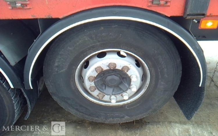 RENAULT C 380 PLATEAU GRUE RIDELLES 6X2 PTAC 26T BLANC DT-476-YL