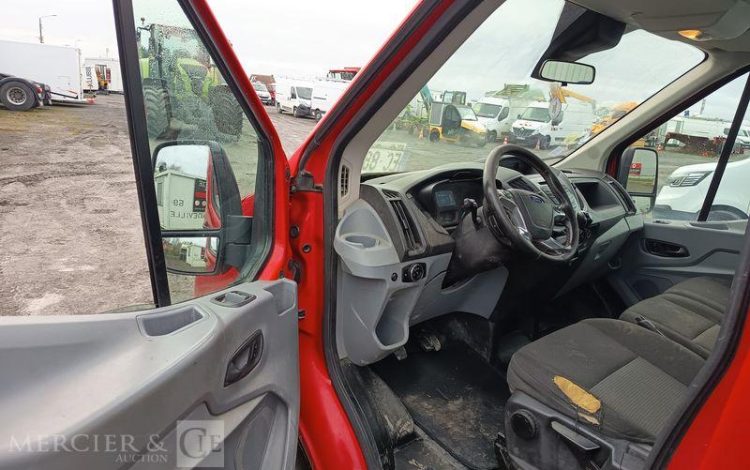 FORD TRANSIT 350L BENNE SIMPLE CABINE COFFRE  EC-888-ZD