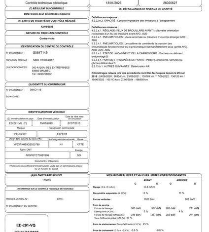 PEUGEOT EXPERT HDI BLEU ED-291-VQ