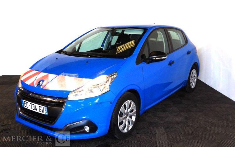 PEUGEOT 208 SOCIETE 1.6 BLUEHDI 75 PACK CLIM NAVI BLEU ED-734-GV